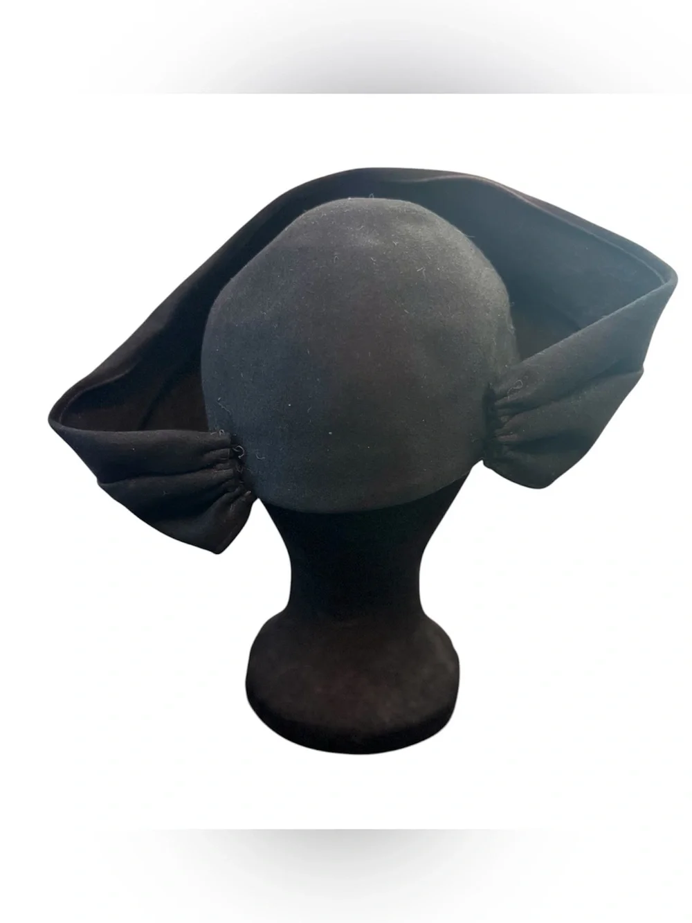 SALE! VINTAGE Mid-Century Gothic 1950s Sheila Hat Cap Drama Retro Chic - Picture 6 of 8